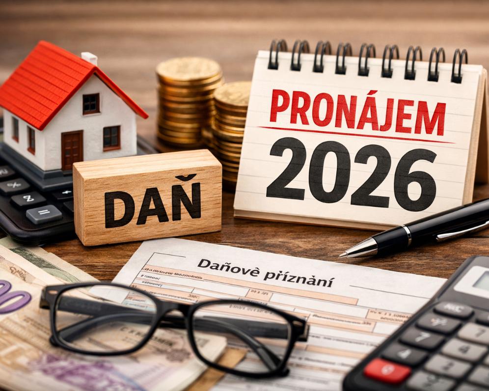 Daň z pronájmu v roce 2026: co je dobré vědět