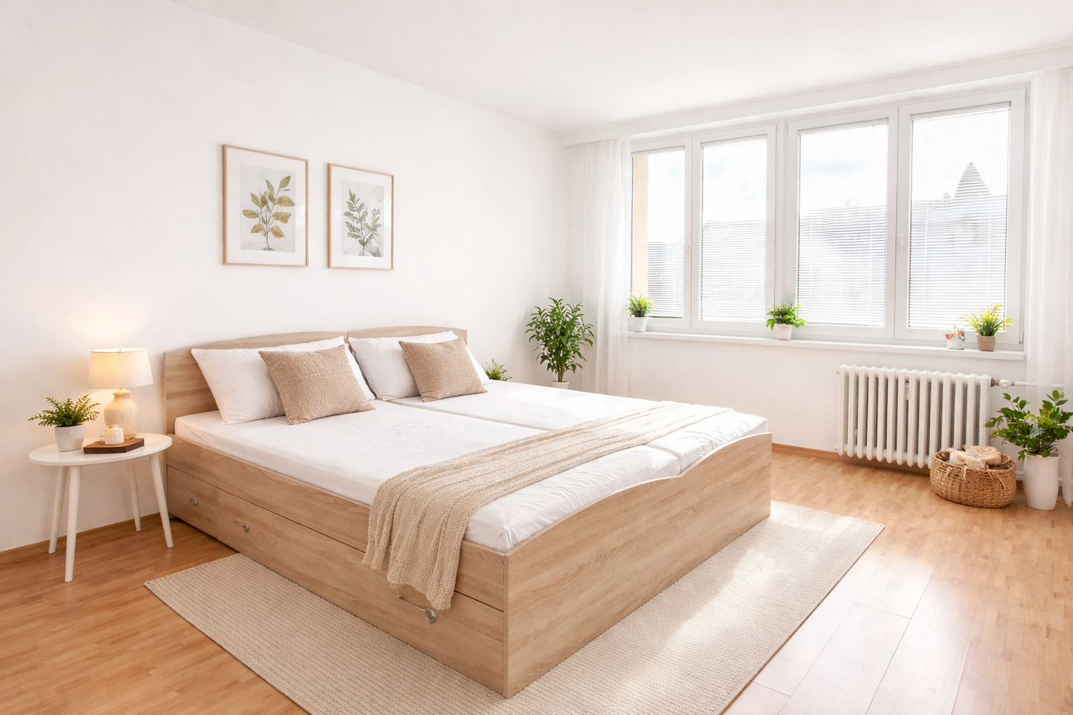 Byt se zahradou v Č.B., Baarova