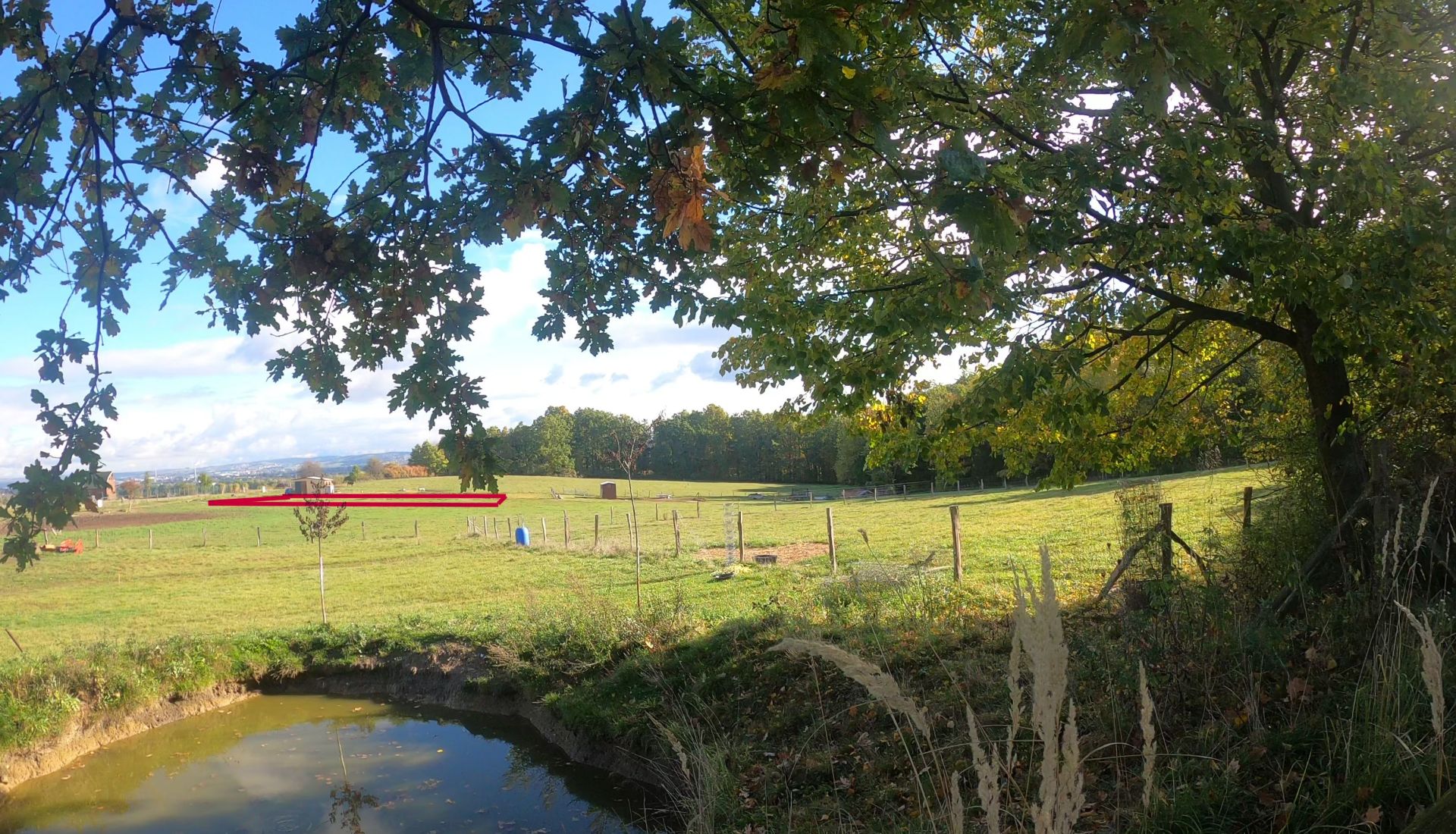 Pozemek v Boršově n./Vlt.