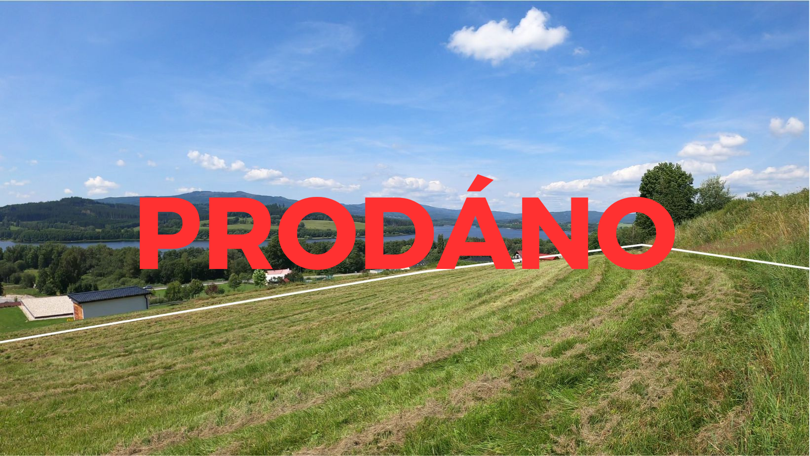 Stavební pozemek v Horní Plané