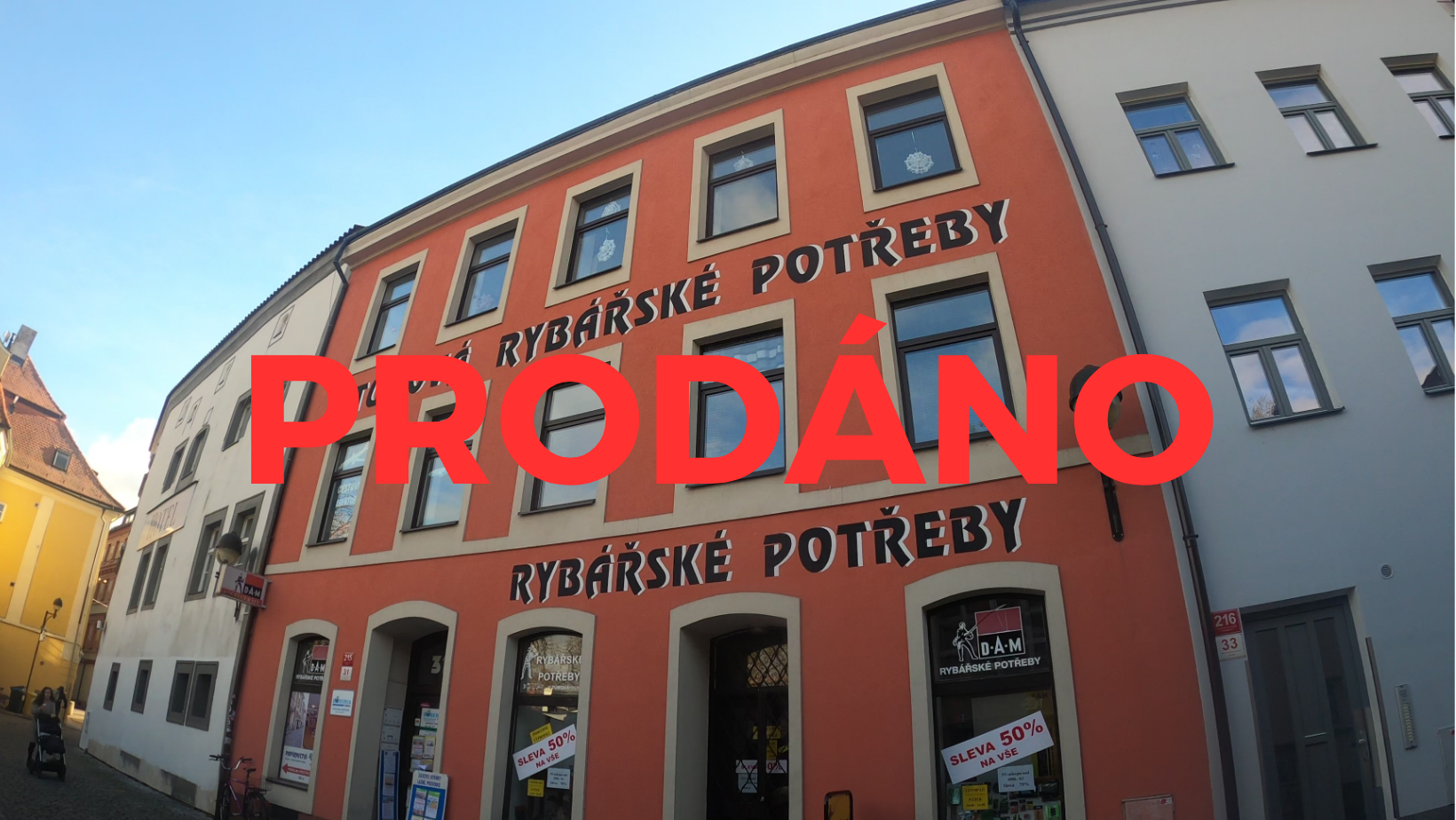 Dům v centru Českých Budějovic