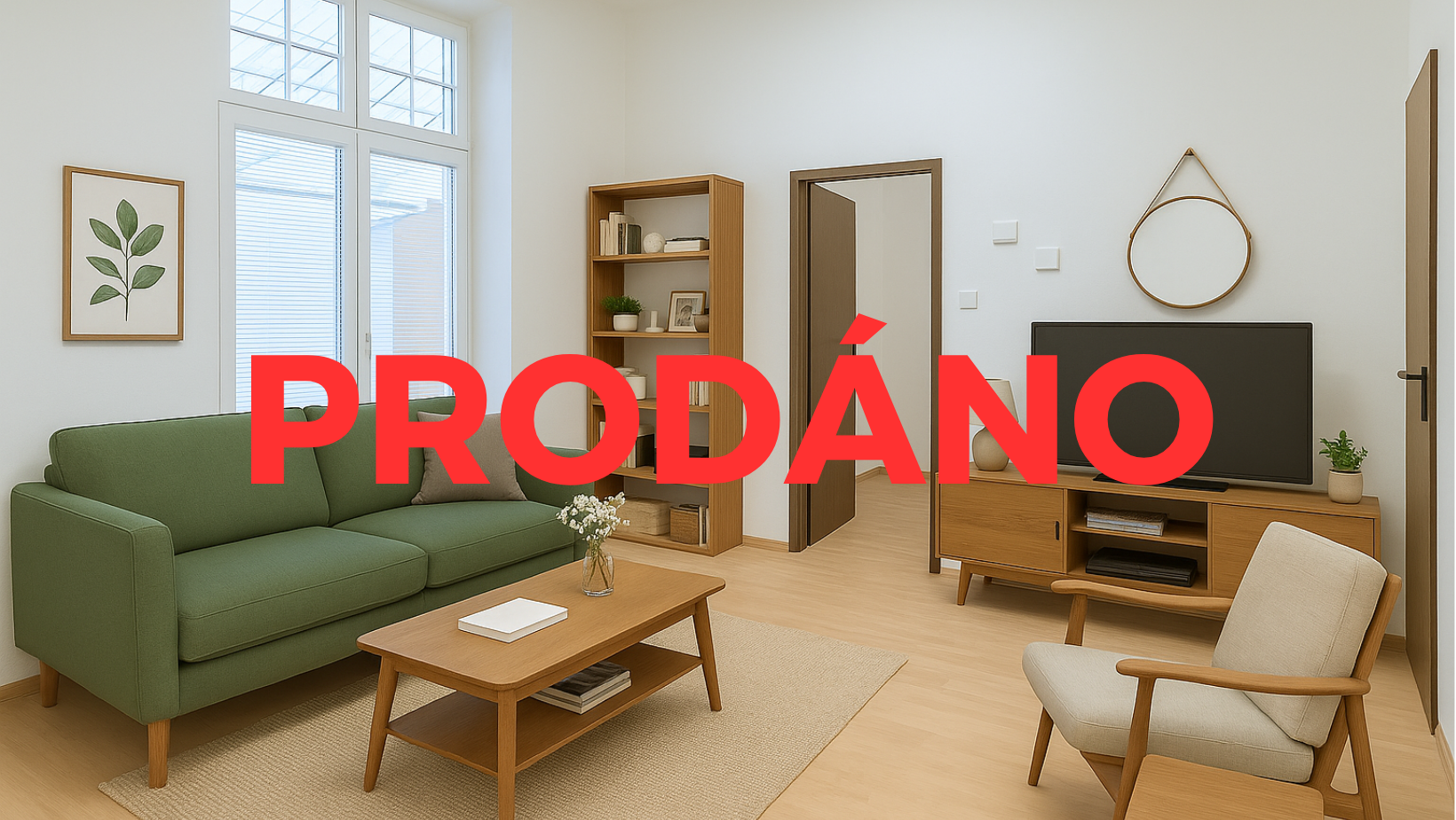 Byt v Č.B., Riegrova ul.