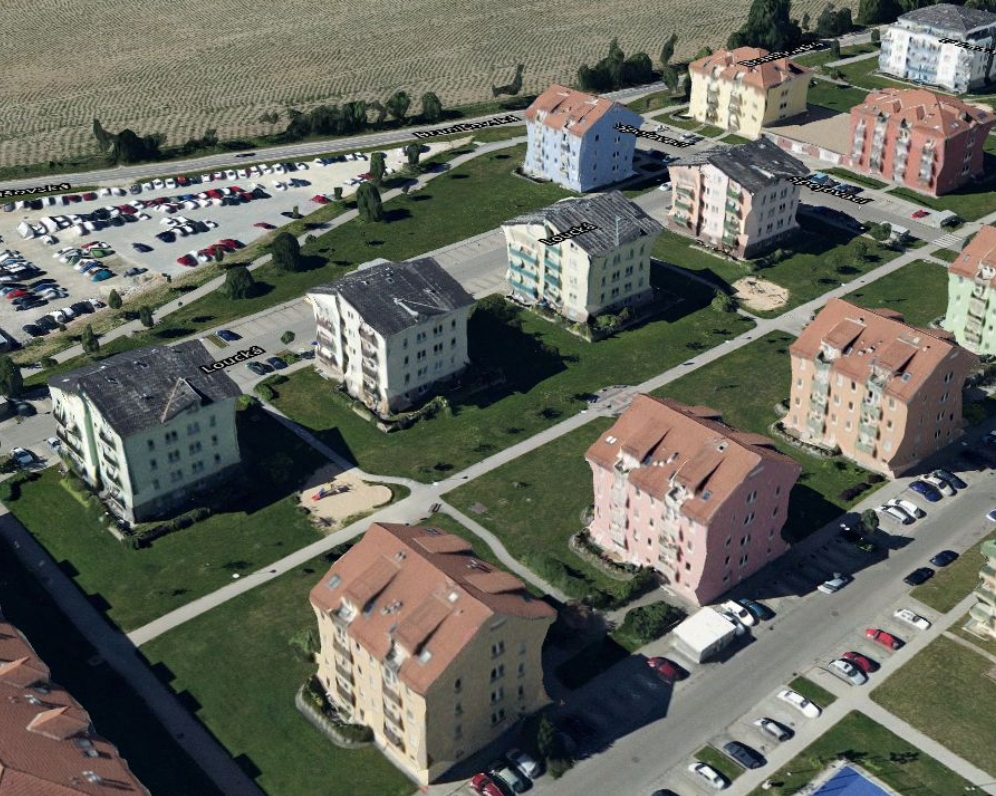 10 bytových domů, Č.B., Dubenská ul.